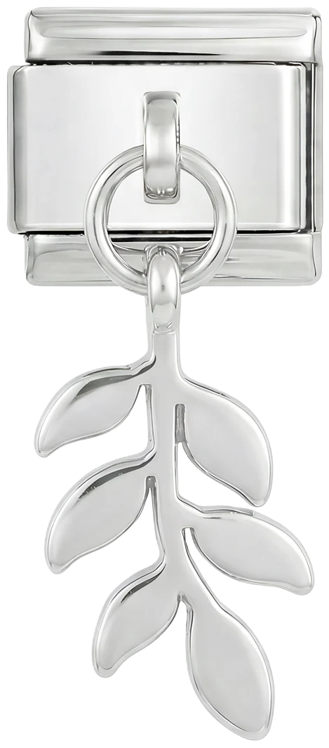5 Leaves on Silver