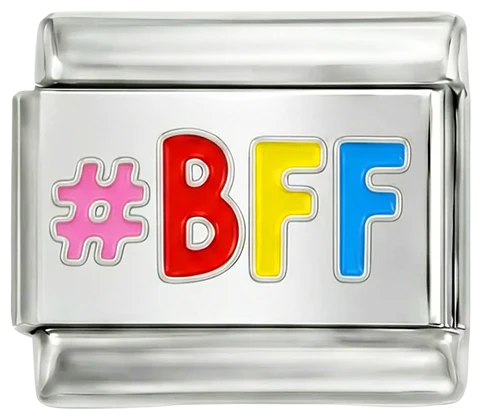 #BFF Multicolor Silver