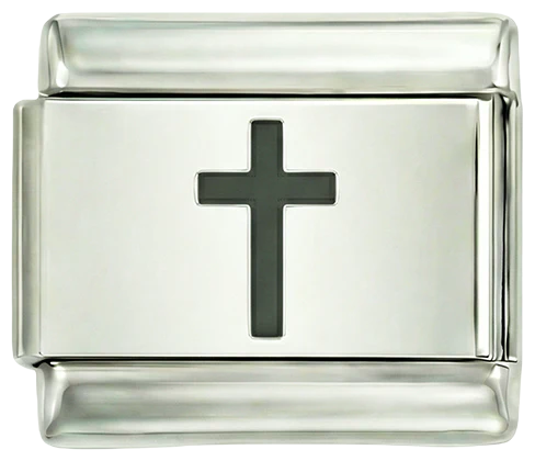 Black Cross, on Silver