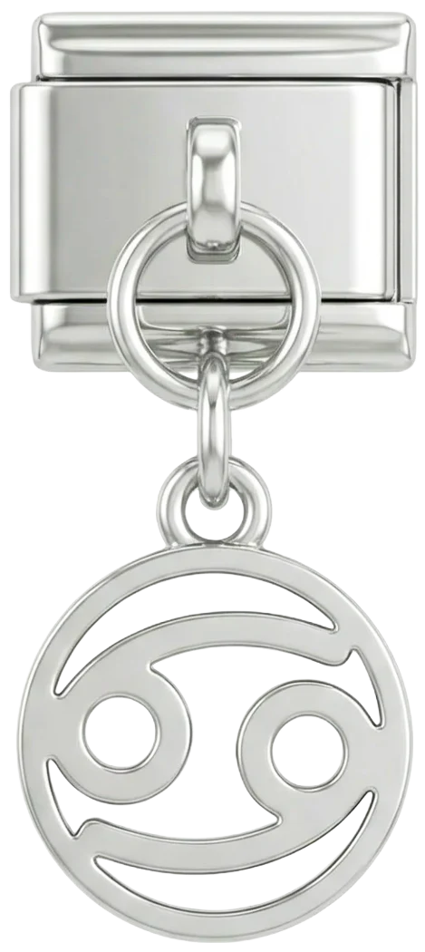 Cancer Sign, on Silver