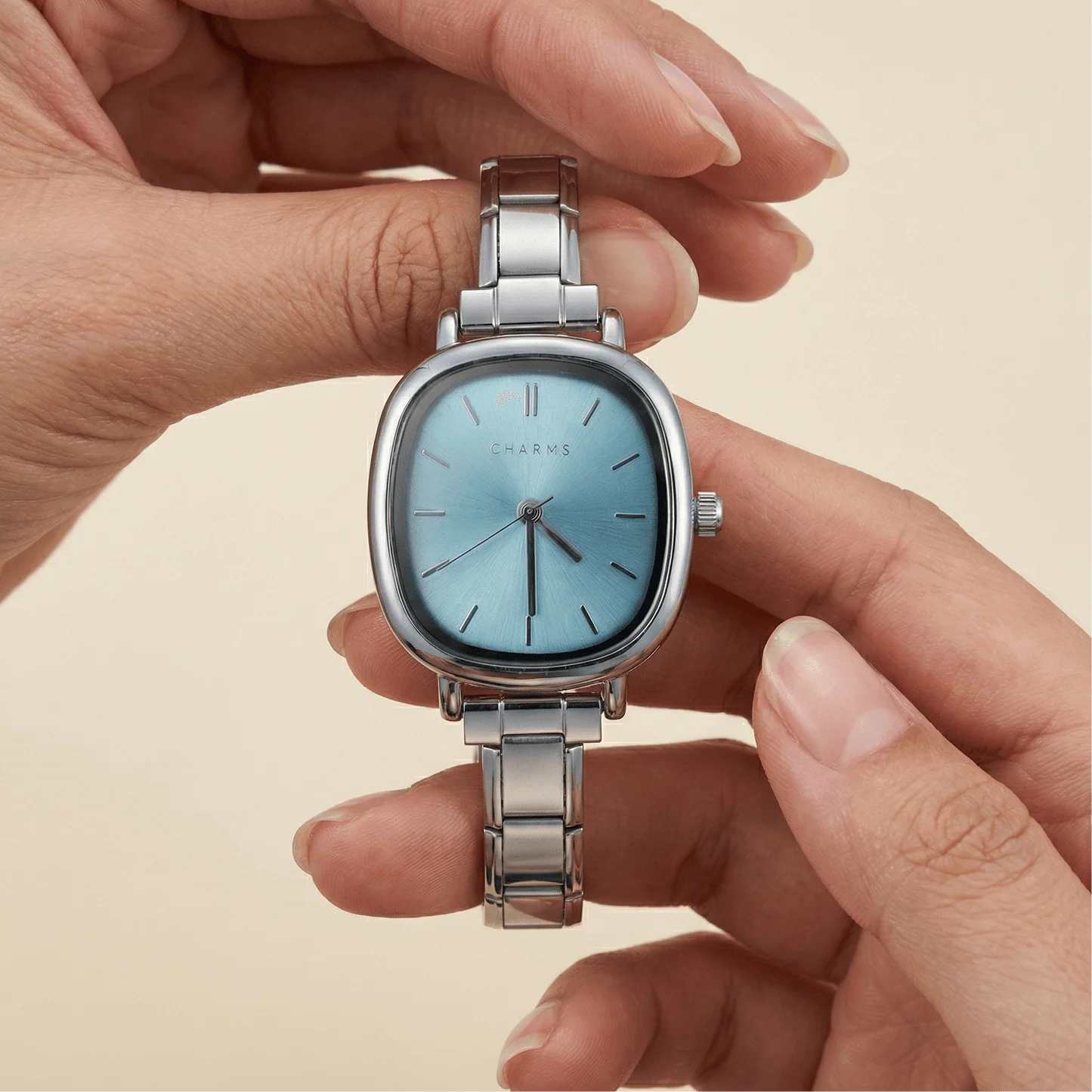 Capri Watch Silver – Blue Dial Edition - Image 3