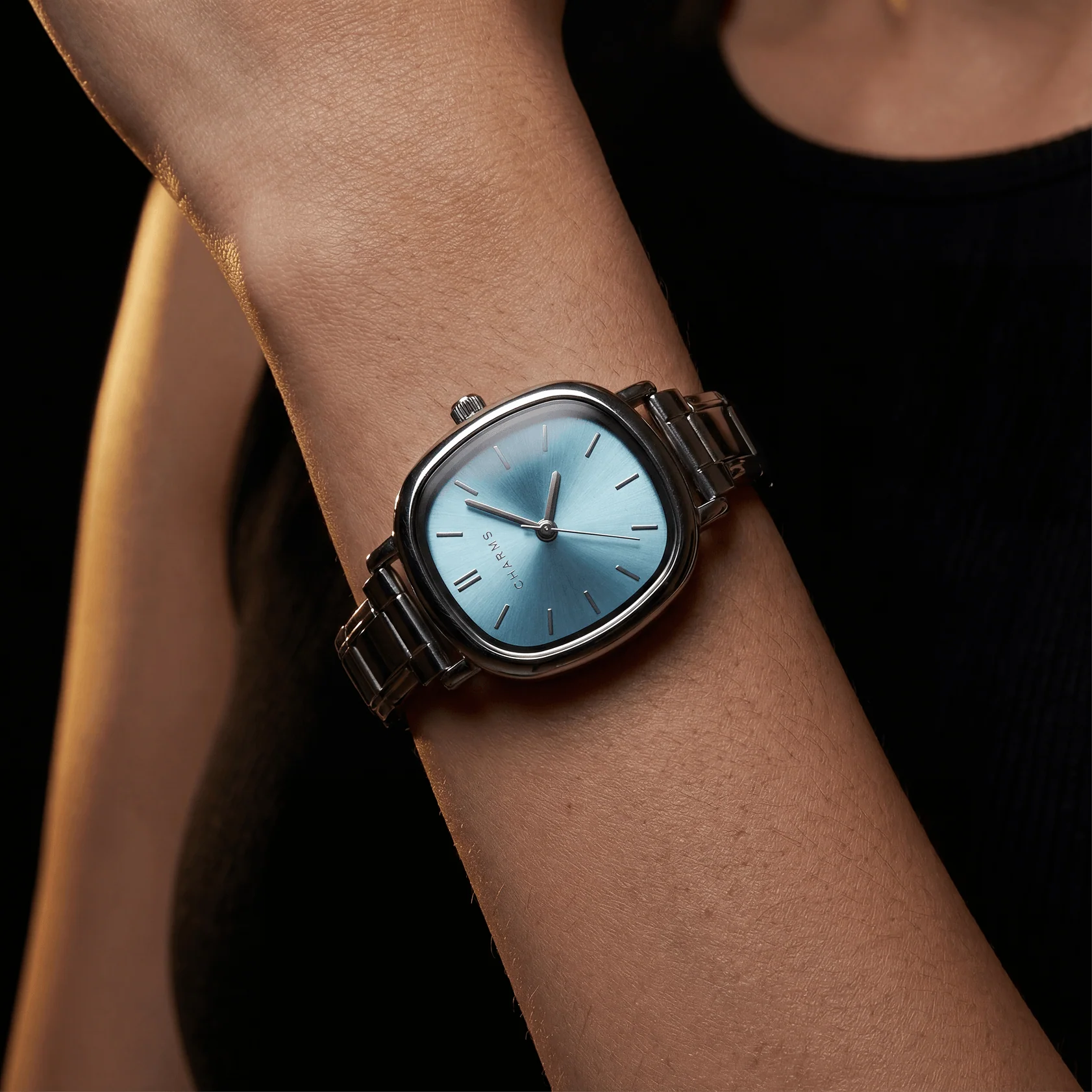 Capri Watch Silver – Blue Dial Edition - Image 5