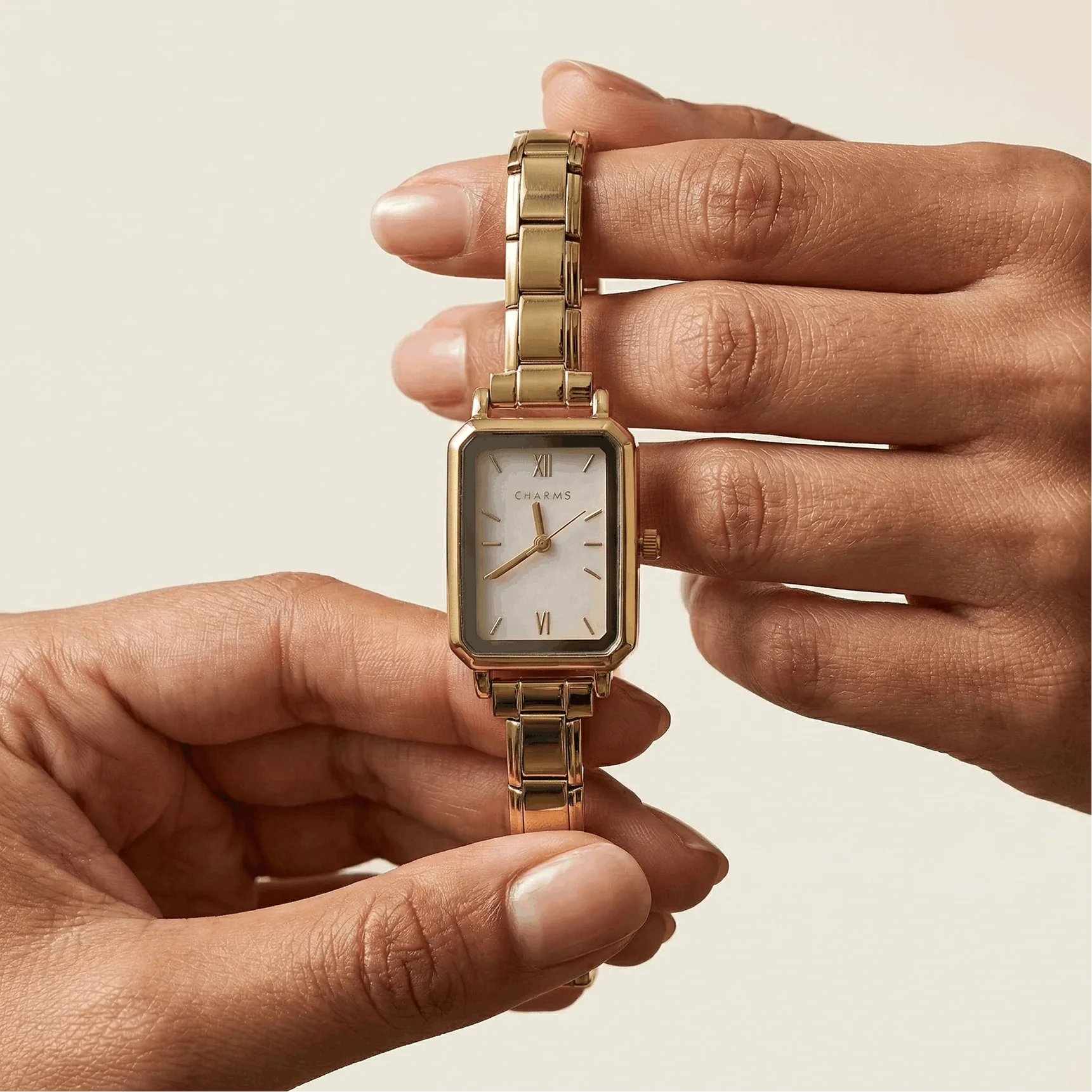 Como Watch Gold – White Dial Edition - Image 3