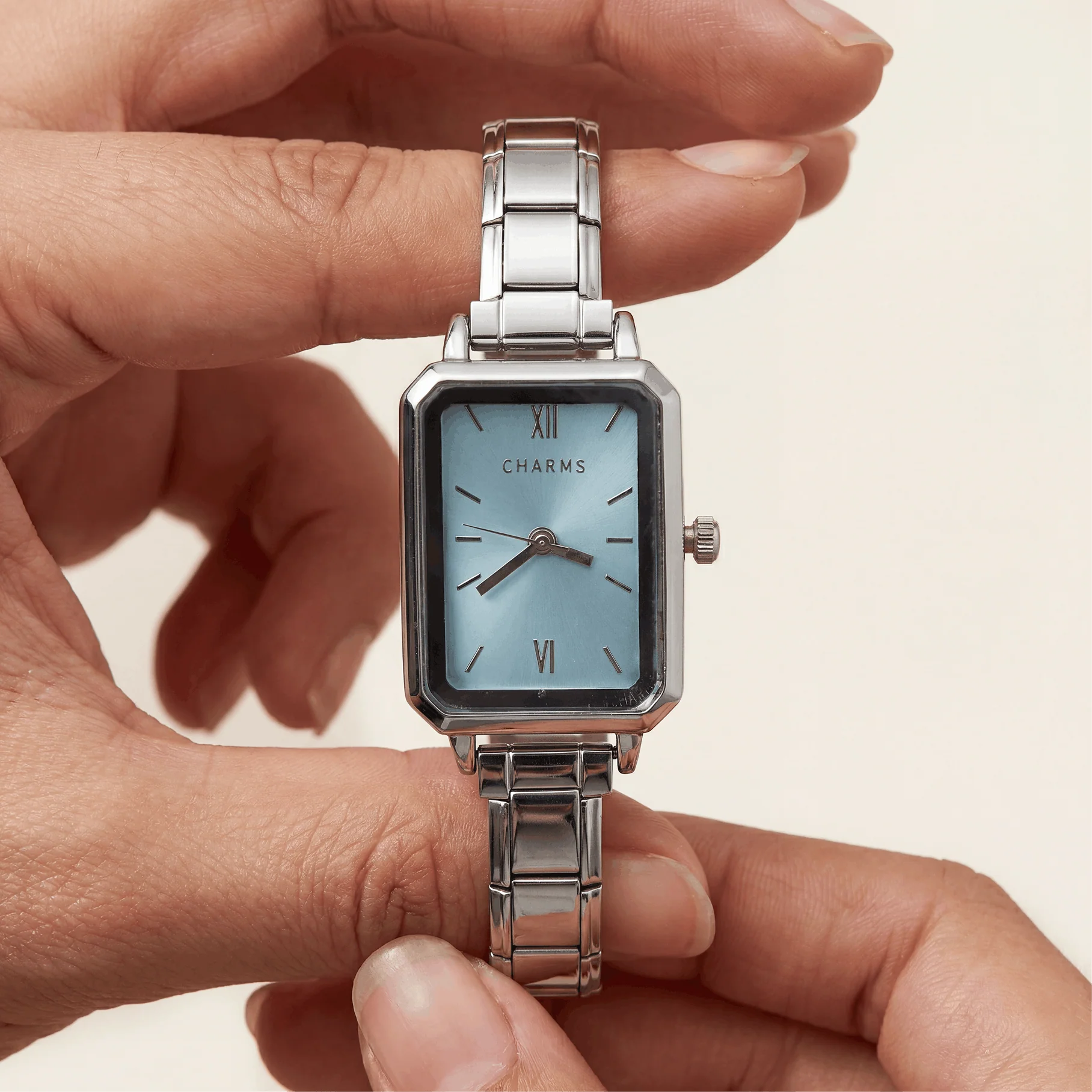 Como Watch Silver – Blue Dial Edition - Image 3