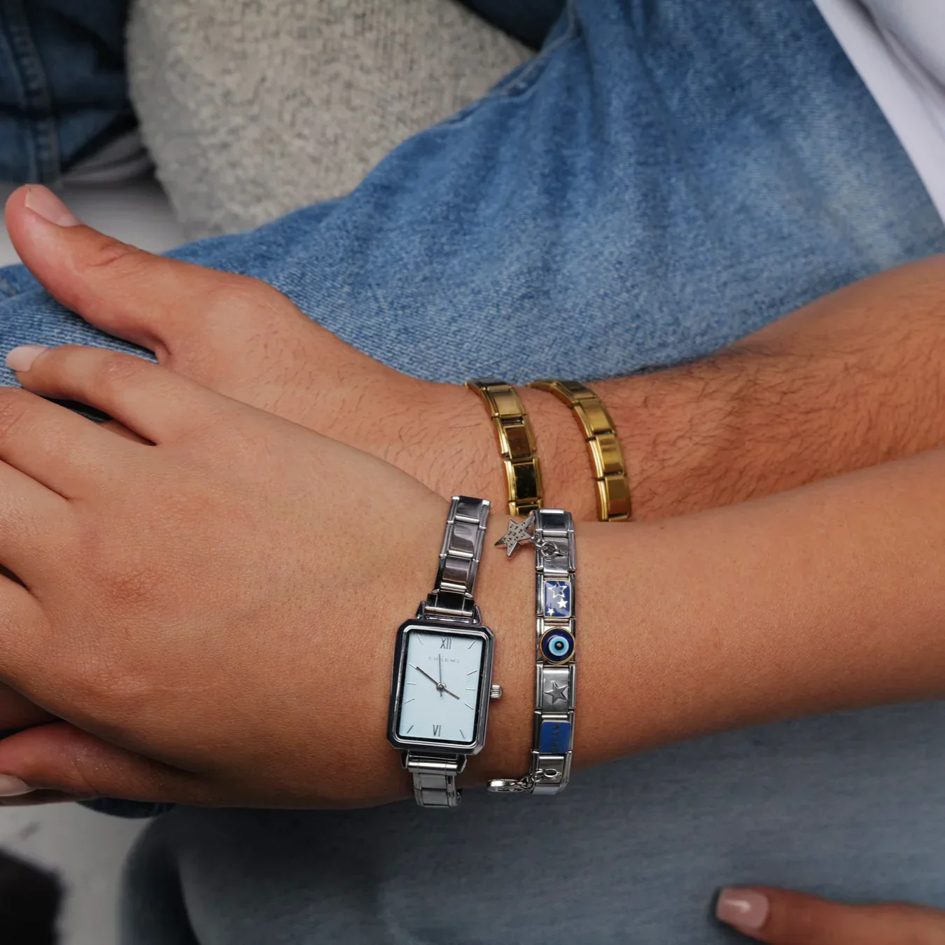 Como Watch Silver – Blue Dial Edition - Image 4