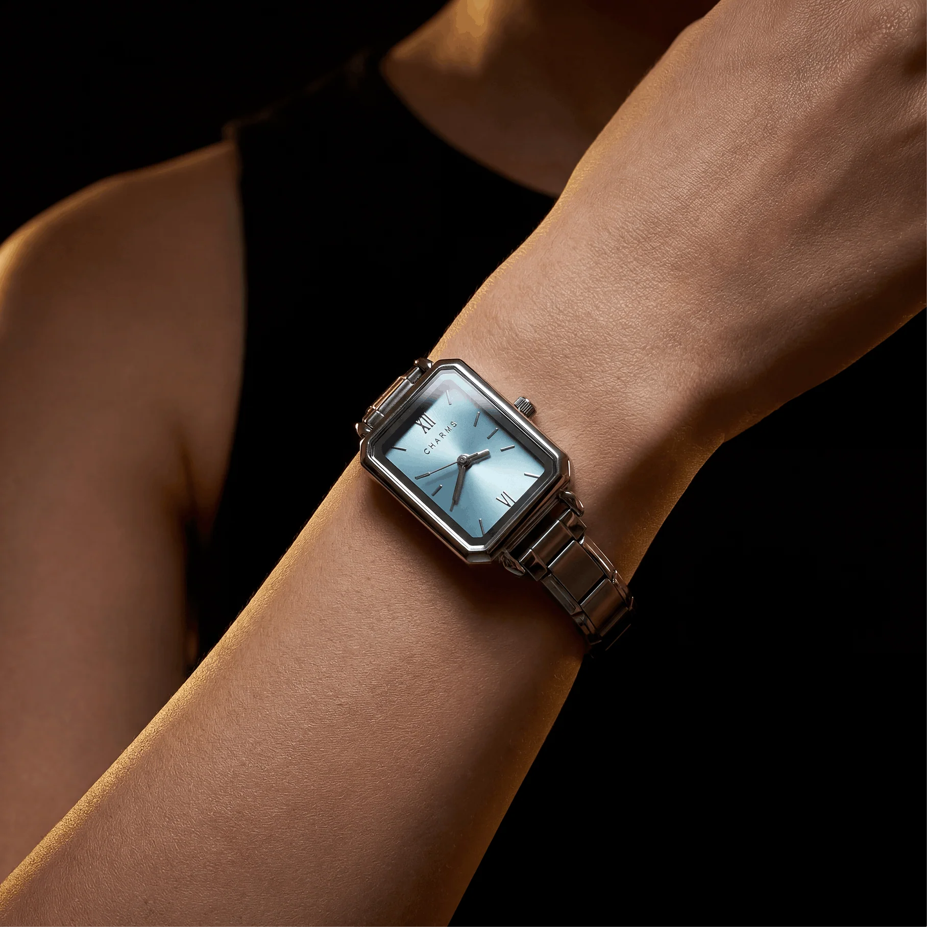 Como Watch Silver – Blue Dial Edition - Image 6