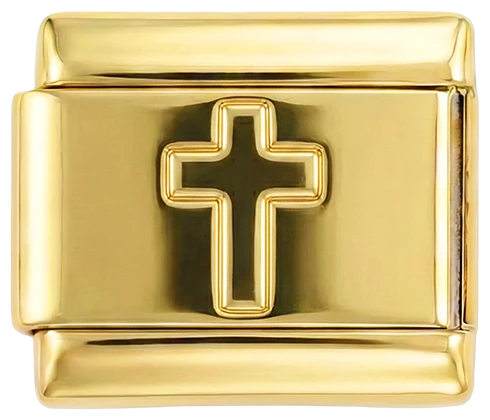 Cross, on Gold