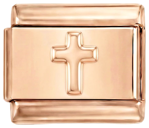 Cross, on Rose Gold