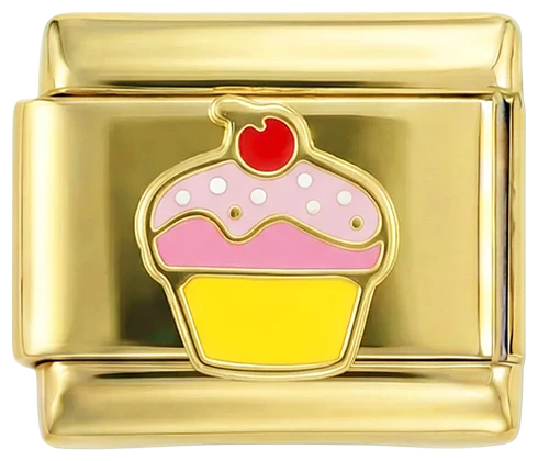 Cupcake on Gold