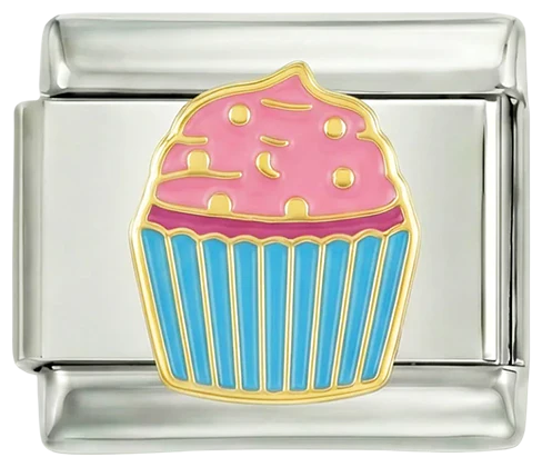 Cupcake Pink and Blue