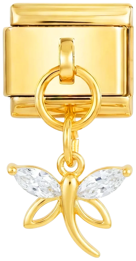 Dragonfly , on Gold