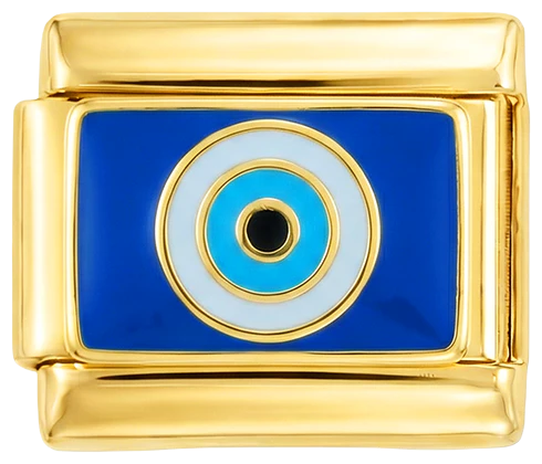 Evil Eye on Gold