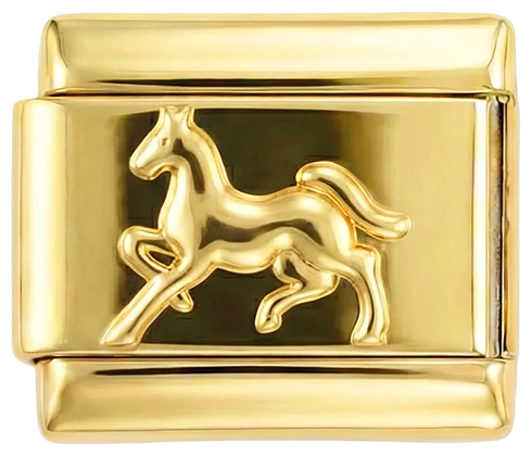 Gold Horse on Gold