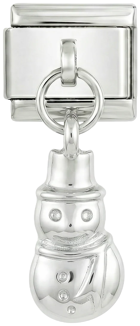 Happy Snowman, Silver - Image 2