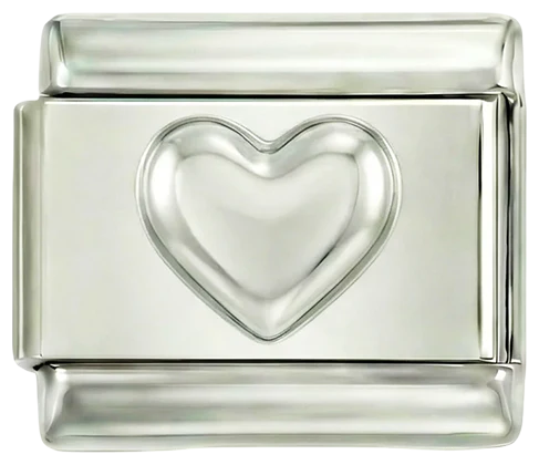 Heart, on Silver