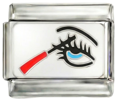 Mascara on Silver