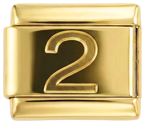 Number 2 on Gold