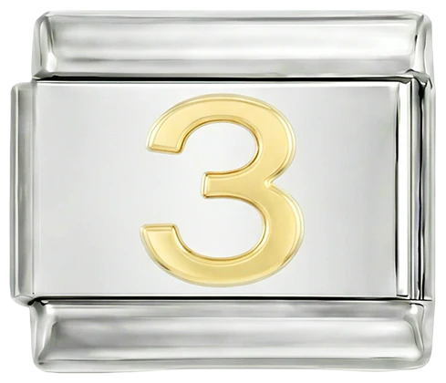 Number 3 on Silver