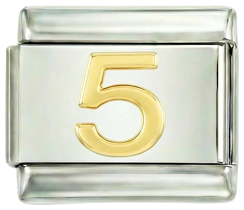 Number 5 on Silver