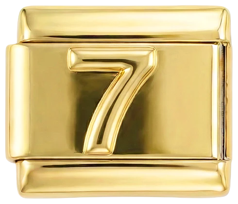 Number 7 on Gold