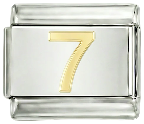 Number 7 on Silver