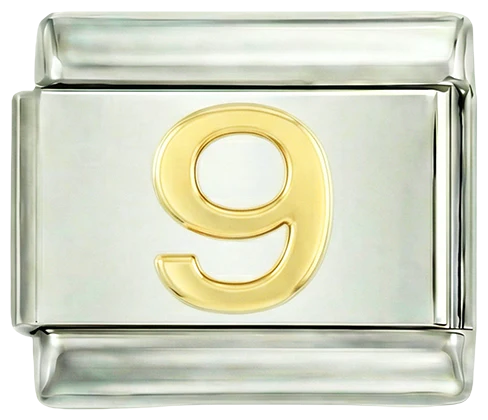 Number 9 on Silver