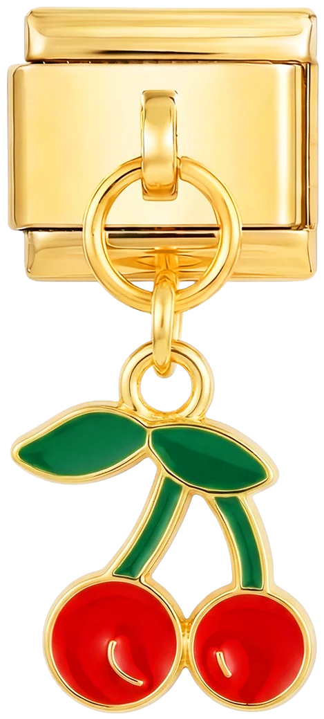 Pair of Cherry, Gold