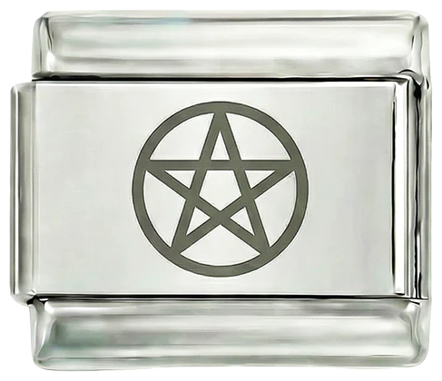 Pentacle, on Silver