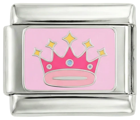 Pink Crown Silver