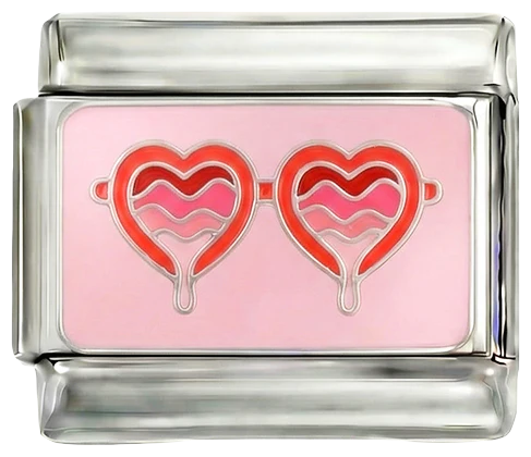 Red Heart Eyeglasses