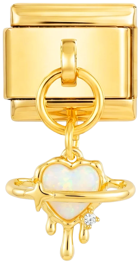 Planet Heart on Gold