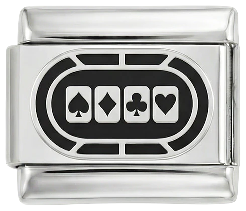 Poker Table, on Silver