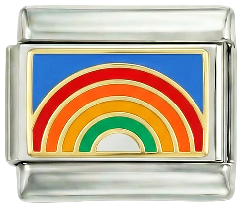 Rainbow in the Night, on Silver
