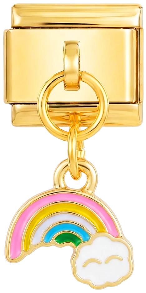 Rainbow, on Gold