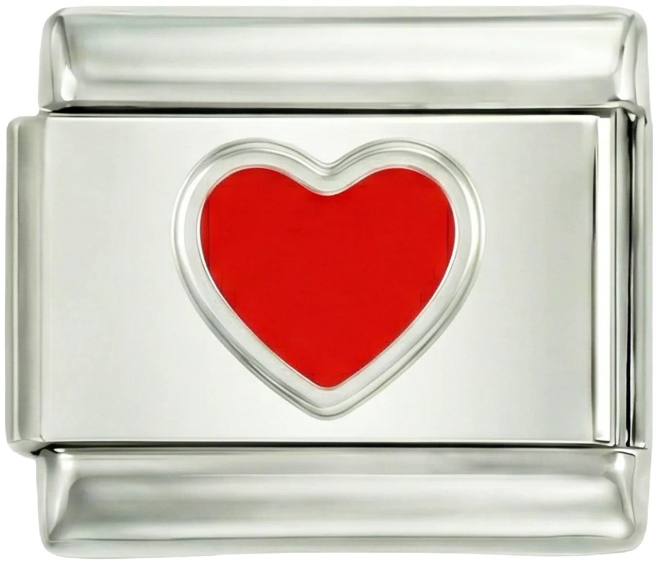 Red Heart, on Silver