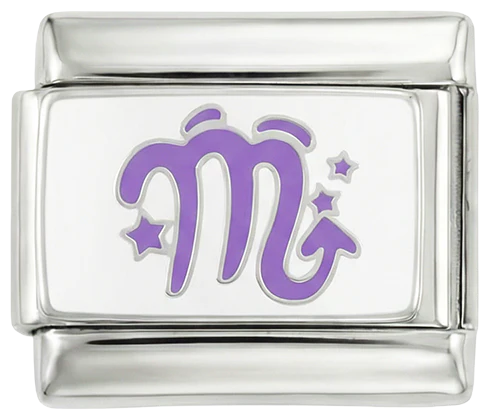 Scorpio Purple, on Silver