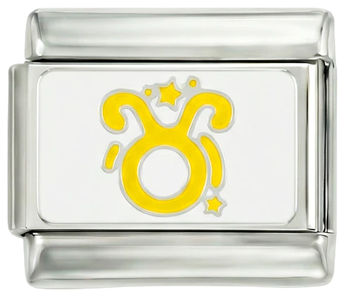 Taurus Yellow, on Silver