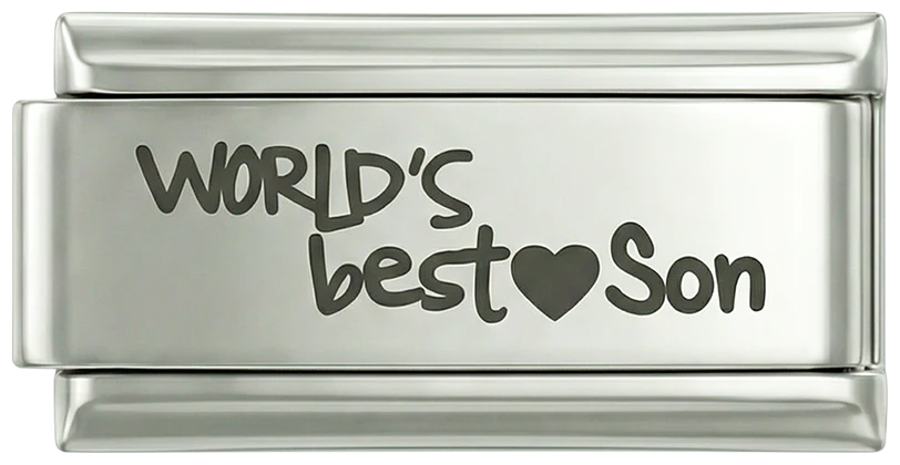 World's Best Son, on Silver - Image 2